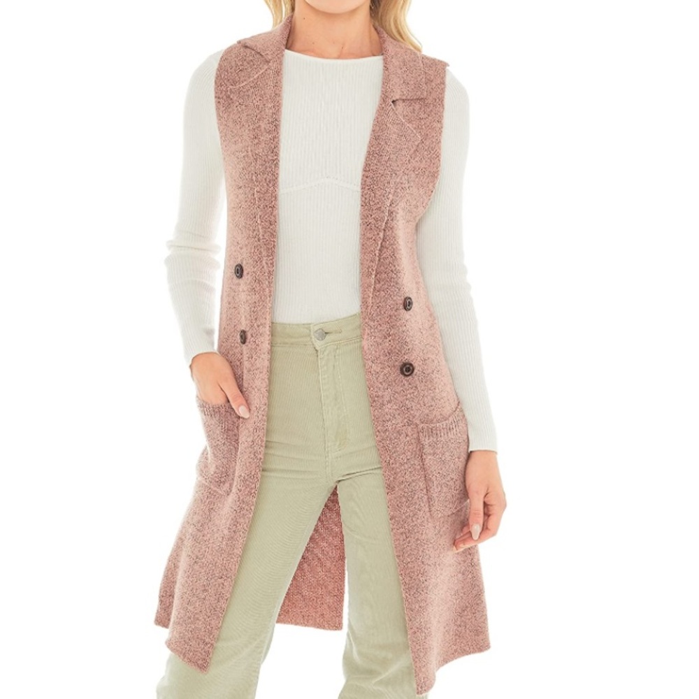 Sleeveless Cardigan